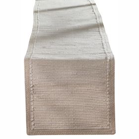 Dune Table Runner 54" L - Pebble