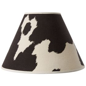 Cowhide - Holstein Lampshade 14"