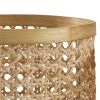 Woven Cane Round Baskets Set of 2
