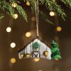 Barn Wool Felt Ornament