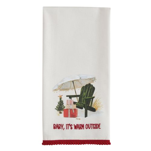 Baby It'S Warm Outside Dishtowel