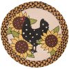 Henny Penny Printed Braided Placemat 15" Dia