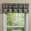 My Little White Hen Decorative Valance 14" L