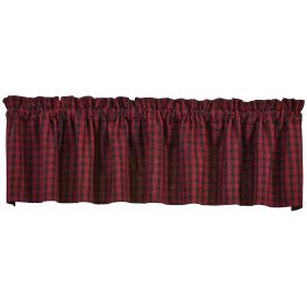 Black Bear Red Dawn Valance 14" L
