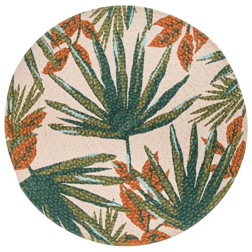 Patricia Heaton Home Palm Frond Braided Placemat