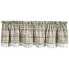 Murray Lined Layered Valance 16" L