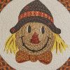 Scarecrow Printed Braided Placemat