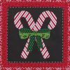 Candycanes And Snowflakes Placemat
