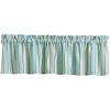 Dockside Stripe Valance 14" L