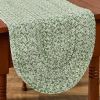 Spice Bin Braided Table Runner 54" L - Mint