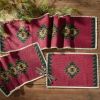 Black Bear Red Dawn Placemat
