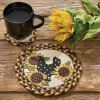 Henny Penny Printed Braided Trivet 8"