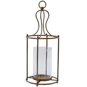 Distressed Copper Lantern