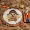 Scarecrow Printed Braided Placemat