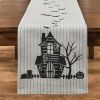 Haunted House Table Runner 72" L