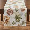 Lace Flowers Table Runner 72" L