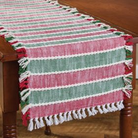 Celebration Stripe Table Runner 54" L
