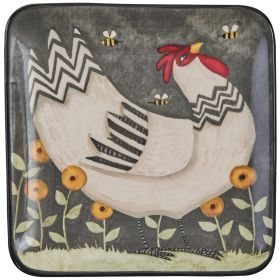 My Little White Hen Spoon Rest