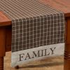 Family Table Runner 54" L