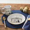 Away In A Manger Salad Plate