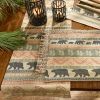 Bear Ridge Jacquard Table Runner 54"L