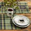 Willow Lane Plaid Table Runner 54"L
