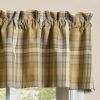Boulder Lodge Plaid Valance 14"L