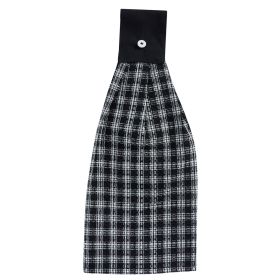 Stafford Hand Towel - Black And Cream
