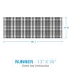 Willow Lane Chindi Table Runner 36"L