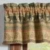 Bear Ridge Jacquard Valance 14"L