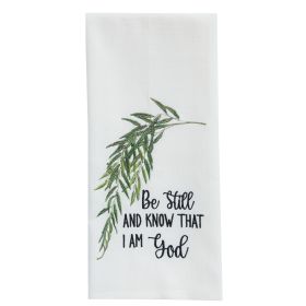 Be Still Decorative Dishtowel