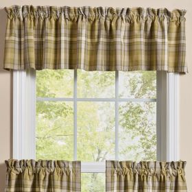 Boulder Lodge Plaid Valance 14"L
