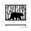 Bear Trivet