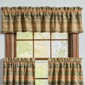 Bear Ridge Jacquard Valance 14"L