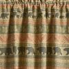 Bear Ridge Jacquard Valance 14"L