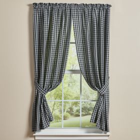Stafford Panel Pair 63"L - Black And Cream