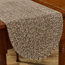 Spice Bin Braided Table Runner 36"L - Cocoa