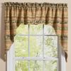Bear Ridge Jacquard Swags 36"L