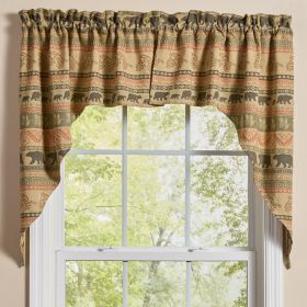 Bear Ridge Jacquard Swags 36"L