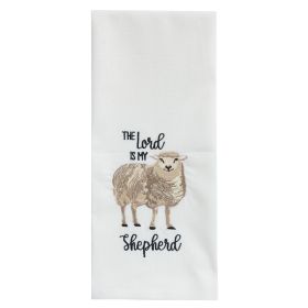 The Lord Is My Shepherd Decorative Dishtowel