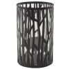 Bear Pillar Holder With Glass Insert