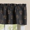 Willow Trees Print Valance 14"L