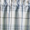 Abbott Plaid Valance 14"L