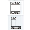 Urban Farmhouse 2 Tier Organizer