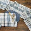 Abbott Plaid Table Runner 54"L