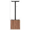 Wood Block Candle Holder - Tall