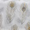 Feathered Fall Print Table Runner 72"L