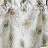 Feathered Fall Print Valance 14"L
