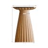 Fluted Candle Holder Short