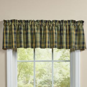 Willow Lane Plaid Valance 14"L